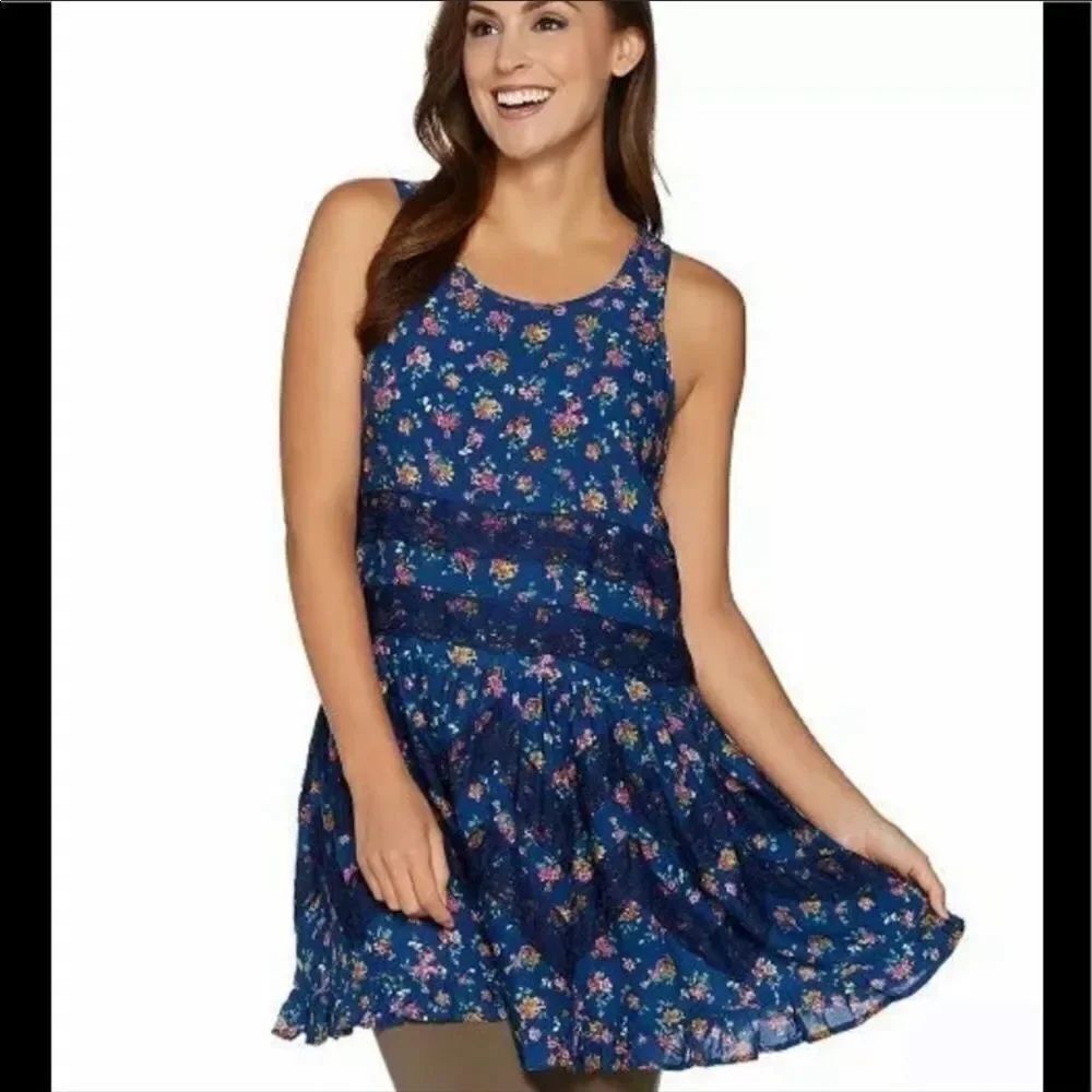 💜 LOGO Lavish Abyss Printed Tunic